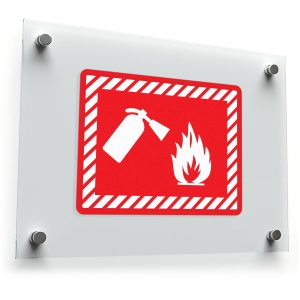 Fire Extinguisher Safety Sign Decal