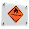 Flammable Liquid Class 3 Safety Sign