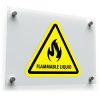 "Flammable Liquid" Warning Sign 1