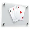 Four Aces Playing Cards Sticker 1