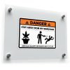Funny Danger Marijuana Warning Sticker