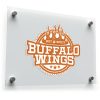 Hot & Spicy Buffalo Wings Vinyl Sticker