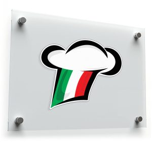 Italian Chef Hat Vinyl Decal