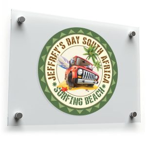 Jeffrey's Bay South Africa Surfing Beach Sticker