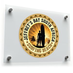 Jeffrey's Bay Surfing Beach Sticker