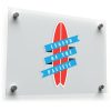 Legend of the Pacific Surfboard Wall Decal 1