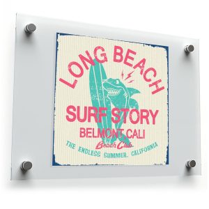 Long Beach Surf Story Sticker