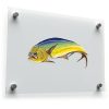 Mahi-Mahi Fish Vinyl Decal – Vibrant Fishing Sticker 1
