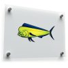 Mahi-Mahi Fish Vinyl Sticker – Vibrant Ocean Fish 1