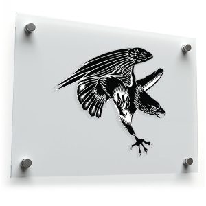 Majestic Eagle Attack Vinyl Decal