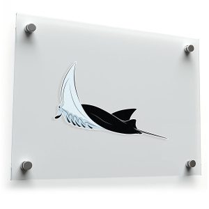 Majestic Manta Ray Vinyl Decal