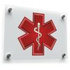 Medical Star of Life Vinyl Sticker