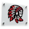 Native American Chief Head Sticker 1