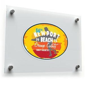 Newport Beach Surf Country Sticker