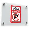 "No Parking" Towing Warning Sign Decal