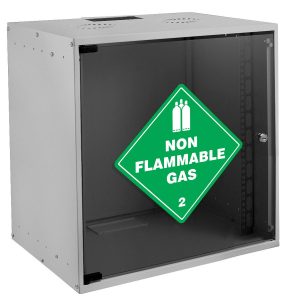 Alternative view of Non-Flammable Gas Sign Sticker – Hazard Class 2