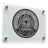 "Novus Ordo Seclorum" Illuminati Sticker 1