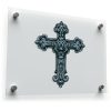 Ornate Gothic Cross Vinyl Decal 1
