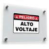 “Peligro Alto Voltaje” High Voltage Warning Sticker 1 “Peligro Alto Voltaje” High Voltage Warning Sticker