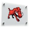 Red Wild Boar Vinyl Decal 1