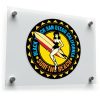 Retro Black's Beach San Diego Sticker 1
