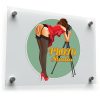 Retro Pin-Up Photo Studio Sticker – Fun Vintage 1