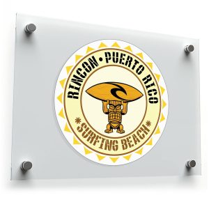 Rincon Puerto Rico Surfing Beach Sticker