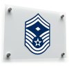 Senior Master Sergeant Insignia Sticker 1