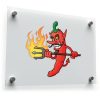 Spicy Chili Devil Vinyl Decal