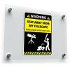 Stay Away from My Telescope Warning Sticker