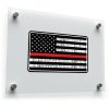 Thin Red Line American Flag Sticker 1