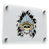 Tribal Skull with Horns Decal