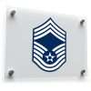 US Military Rank Insignia Sticker