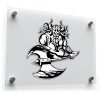 Viking Warrior with Battle Axe Vinyl Decal