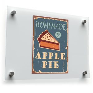 Vintage Apple Pie Metal Sign