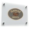 Vintage Garage Service Vinyl Decal 1