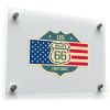 Vintage US Route 66 Sticker