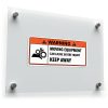 Warning "Moving Equipment Can Cause Severe Injury 1