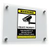 Warning CCTV Video Surveillance Sign Sticker 1