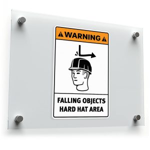 Warning Falling Objects Sign