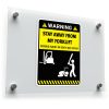 Warning Stay Away From My Forklift Sticker 1