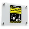 "Warning: Stay Away from My Headphones" Sign 1