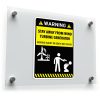 Warning Stay Away from Wind Turbine Generator Sticker