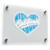 West Coast California Love Sticker 1