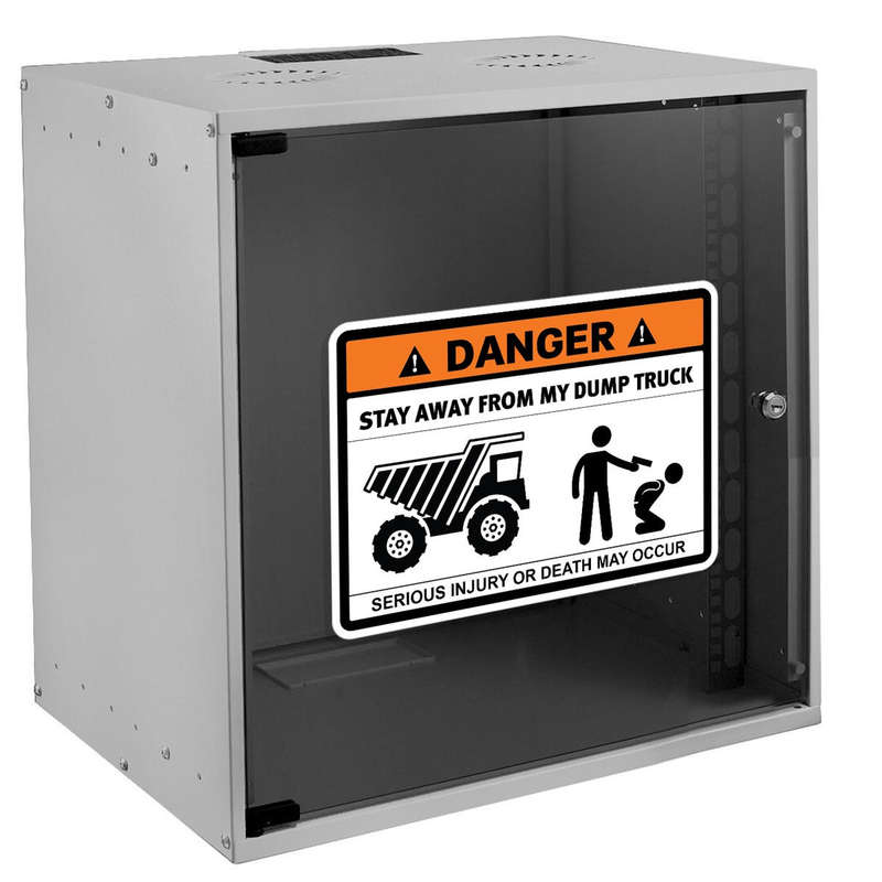 Danger Stay Away From My Dump Truck Sticker 7 Danger Stay Away From My Dump Truck Sticker - Image 5