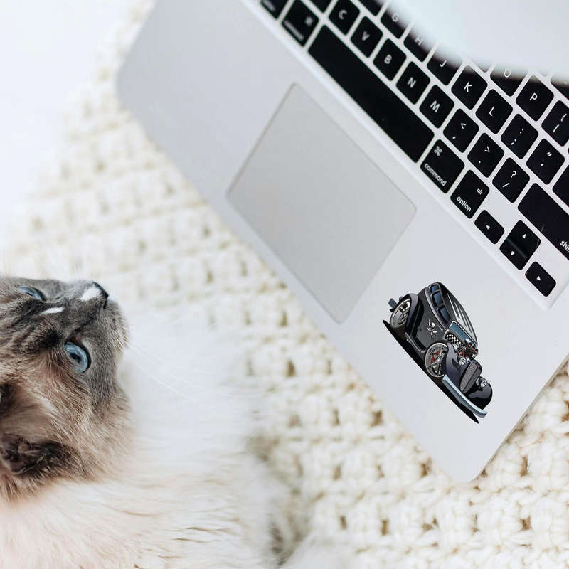 Vintage Hot Rod Car Sticker 7 Vintage Hot Rod Car Sticker - Image 5