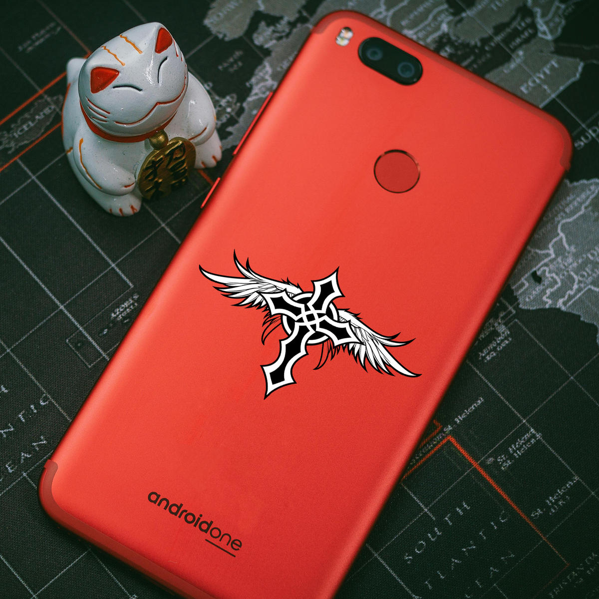 ✝️ Angelic Cross Vinyl Sticker 5 ✝️ Angelic Cross Vinyl Sticker - Image 3