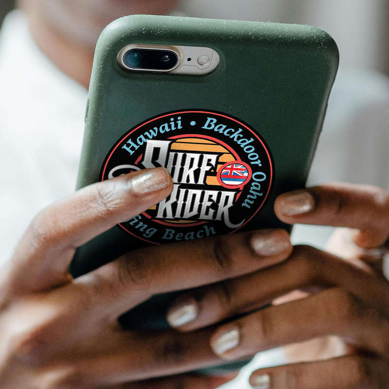 Surf Rider Sticker 7 Surf Rider Sticker - Image 5