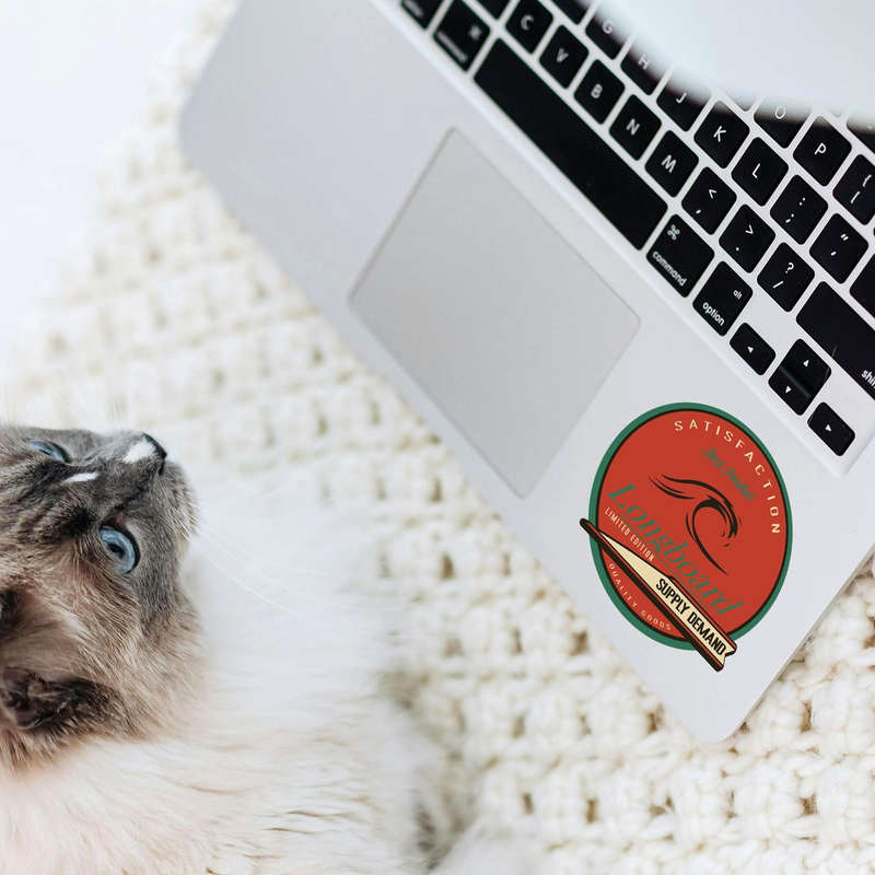 Vintage Longboard Sticker 9 Vintage Longboard Sticker - Image 7