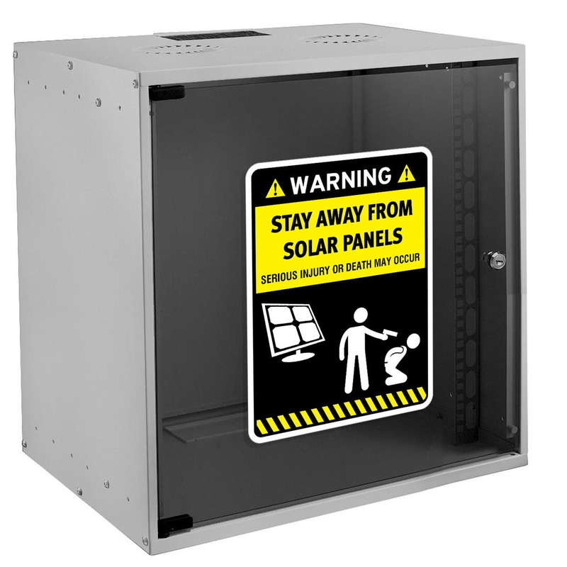 Warning Sign Decal 8 Warning Sign Decal - Image 6